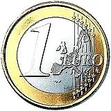 1 евро 2002, регулярный чекан Австрии [Австрия]