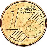 1 евро цент 2001, регулярный чекан Монако [Монако]