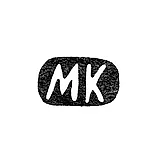 Клеймо мастера Килпелейн Матиас Генрих - Ленинград - инициалы "МК"