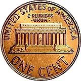 1 цент 1987, без обозначения монетного двора [США]
