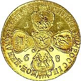 10 рублей 1768, СПБ-TI, Новодел