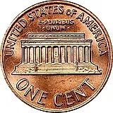 1 цент 1972, без обозначения монетного двора [США]