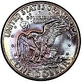 1 доллар 1973, D, доллар Эйзенхауэра [США]