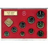 годовой набор Госбанка СССР 1991, ЛМД, жёсткий