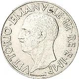 1 лира 1940, магнитная [Италия]