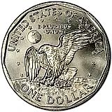 1 Dollar 1999, P, Susan B. Anthony Dollar [USA]