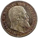 3 марки 1910, F, Вюртемберг [Германия / Германская Империя]