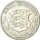 2 кроны 1930, Замок Тоомпеа в Таллине [Эстония]