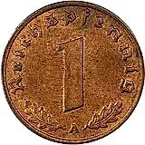 1 рейхспфенниг 1937 [Германия / Третий рейх]