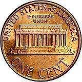 1 цент 1980, D, знак монетного двора "D" - Денвер [США]