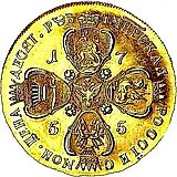 10 рублей 1755, СПБ-BS