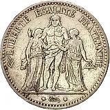 5 франков 1875, A, Геркулес [Франция]