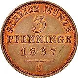 3 пфеннига 1867 [Германия / Пруссия / Германские государства]