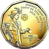 1 доллар 2016, женское избирательное право [Канада]