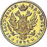 25 злотых 1822, IB