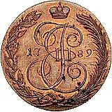 5 Kopeks 1789, KM, Novodel