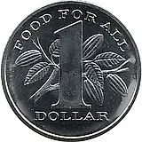 1 доллар 1969, еда миру [Тринидад и Тобаго / Тринидад]