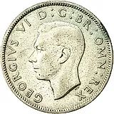 2 шиллинга 1942 [Великобритания]