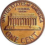 1 цент 1981, D, знак монетного двора "D" - Денвер [США]