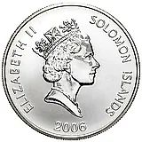 25 долларов 2006, Китайский гороскоп - год собаки [Соломоновы Острова] Proof