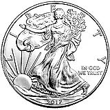 1 доллар 2017, Шагающая Свобода [США]