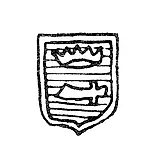 Astrakhan City Hallmark 1843 "Crown with Sword"