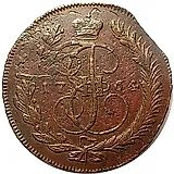 5 копеек 1764, ММ