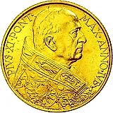 100 лир 1934 [Ватикан]