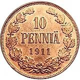 10 Pennia 1911