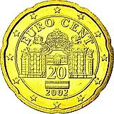 20 евроцентов 2002-2007 [Австрия]