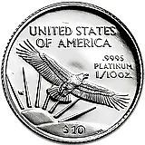 10 долларов 1997, американский орёл [США]