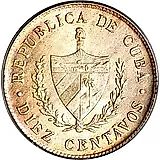 10 сентаво 1920 [Куба]