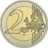 2 евро 2015, Чёрный аист [Латвия]