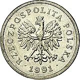 1 злотый 1991 [Польша]