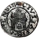 шиллинг 1569 [Вольный город Рига / Ливония]