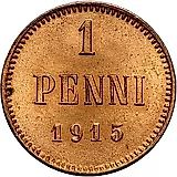 1 пенни 1915