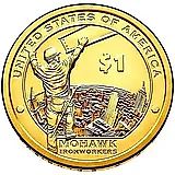 1 доллар 2015, P, Сакагавея [США]