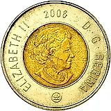 2 доллара 2006, 10 лет с начала чекана монет 2 доллара [Канада]