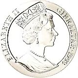 21 экю 1993, Европейское экономическое сообщество (ЕЭС) [Гибралтар] Proof