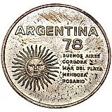 1000 песо 1977, Чемпионат мира по футболу, Аргентина 1978 [Аргентина]