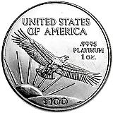 100 долларов 2001, американский орёл [США]