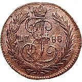 денга 1788, без обозначения монетного двора