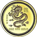 100 долларов 2000, год дракона [Австралия]