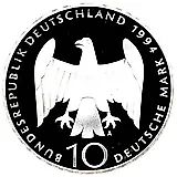 10 марок 1994, покушение [Германия]