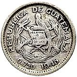5 сентаво 1945 [Гватемала]