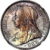 1/2 кроны 1900 [Великобритания]