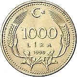 1000 лир 1990 [Турция]
