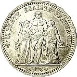 5 франков 1874, A, Геркулес [Франция]