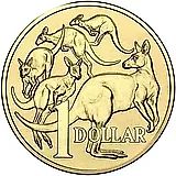 1 доллар 2016, 50 лет с момента перехода на десятичную систему [Австралия]