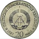 20 марок 1987, 750 лет Берлину [Германия / ГДР]